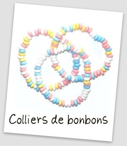 Colliers bonbons